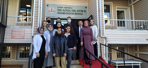 Kaymakamımız Elif Gül Özel Eğitim ve Rehabilitasyon Merkezi Tarafından Düzenlenen Etkinliğe Katıldı.