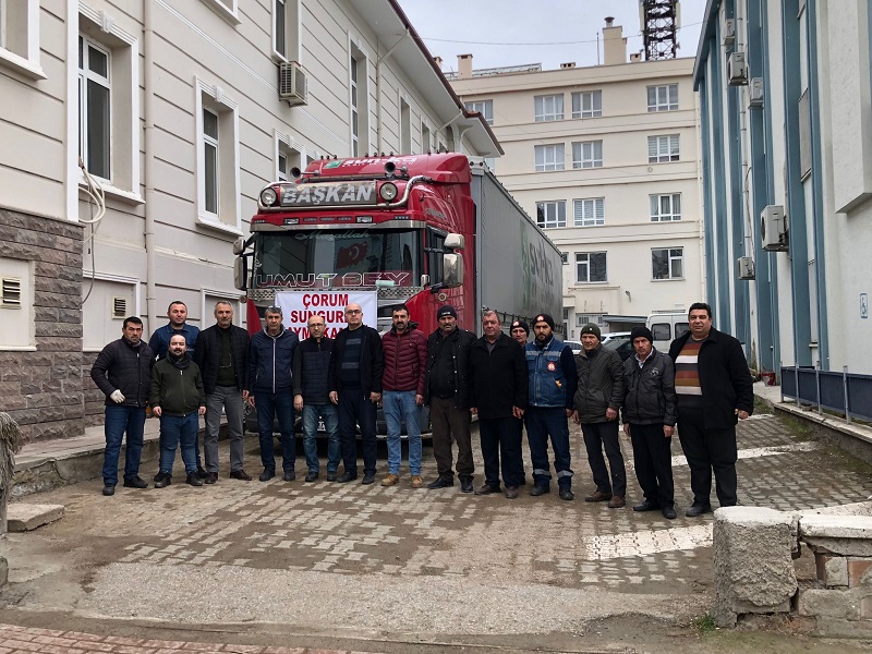 YARDIM KAMPANYASINA VATANDAŞLARIMIZDAN YOĞUN BİR İLGİ GÖSTERİLMEKTEDİR.